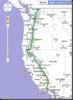 PCT map