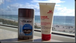 Body Glide vs 5 hr Anti Chafe
