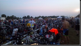 ironman 70. Muncie transition