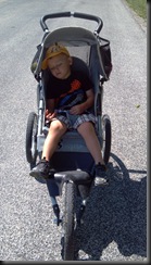 Michael_sleeping in jogger_7-28-12