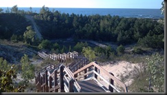 Dunes_stairs down lake_8-11-12