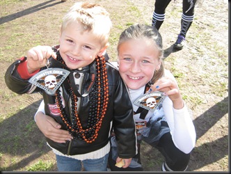 Monster Dash_2012_Michael & Aby medals