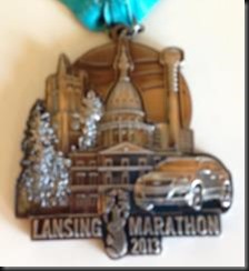 Lansing Marathon_medal