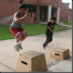 box jump