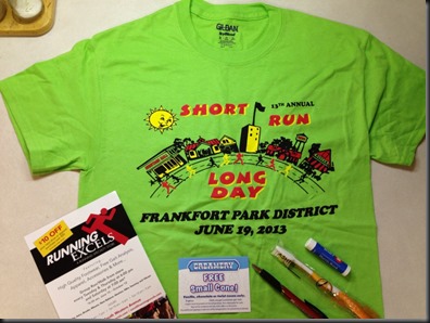 Short Run Long Day_goodie bag