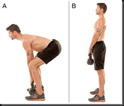 kettlebell deadlift