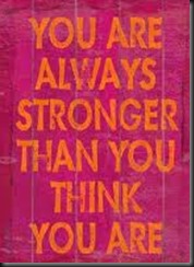 stronger than you think