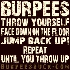 burpees suck