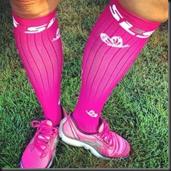 SLS3_compression socks_pink