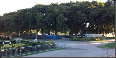 grant park_gates & potties