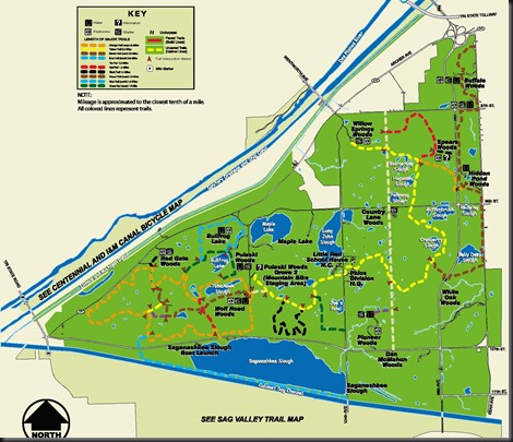 Palos Trail Map