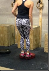 Burpee w plate jump 2