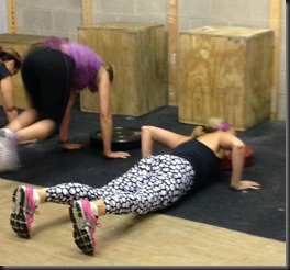 Burpee w plate jump