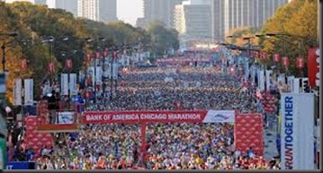 Chicago Marathon_start view