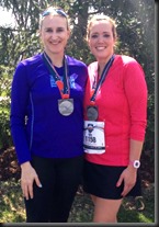 Carmel Marathon_me&katie