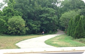 trail entrance_north & indiana