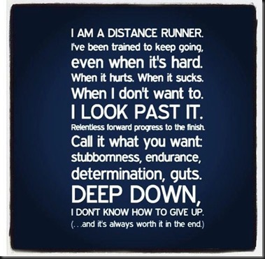 distance runner