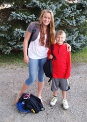 Aby & Michael - First Day of School - 2015