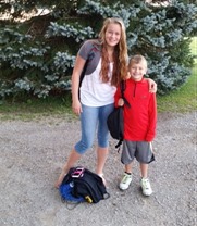 Aby & Michael - First Day of School - 2015
